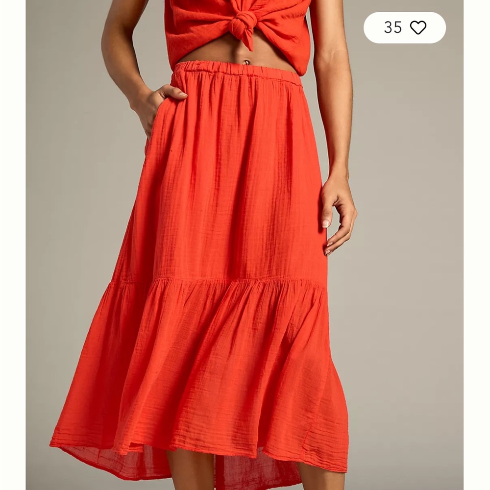 Velvet by Graham & Spencer McKenna Gauze skirt